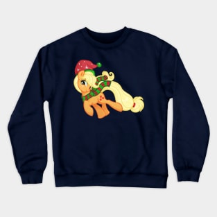 My Little Pony Christmas Applejack Crewneck Sweatshirt